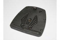 Adapter plate for ALU-RACK For T-RaY top cases L/XL. Black.