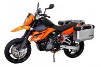 ALU-RACK Black. KTM 990 SM / SMR (07-13).