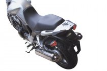 ALU-RACK Silver. Yamaha BT 1100 Bulldog (02-05).