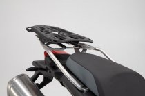 TRAX ADV top case system Silver. F750/850GS (17-). For stainless steel ra.