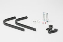 Handguard mounting kit Black. For hollow bars. 22mm (7/8 Inch) to 1 Inch.