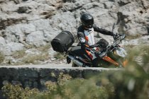 EVO Rackpack tail bag 36-45 l. Ballistic Nylon. Black/Grey.