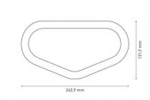 SLC side carrier construction kit For LC1/LC2, URBAN, SysBag 10/15, side mount.