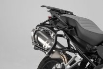 AERO ABS side case set 2x 25 l. ABS plastic. Black.