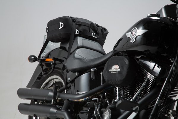 SLC side carrier right Harley Davidson Softail models.