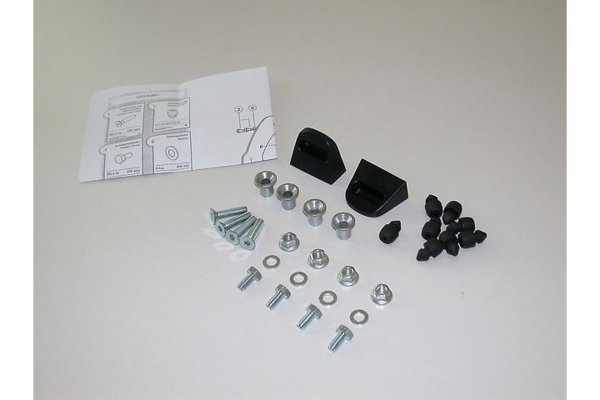 Adapter kit for carrier 2 pcs. For Givi/Kappa Monokey cases.