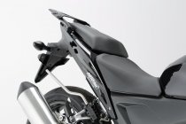BLAZE saddlebag set Black/Grey. Honda CBR500R,600RR,650F/CB500F,650F.