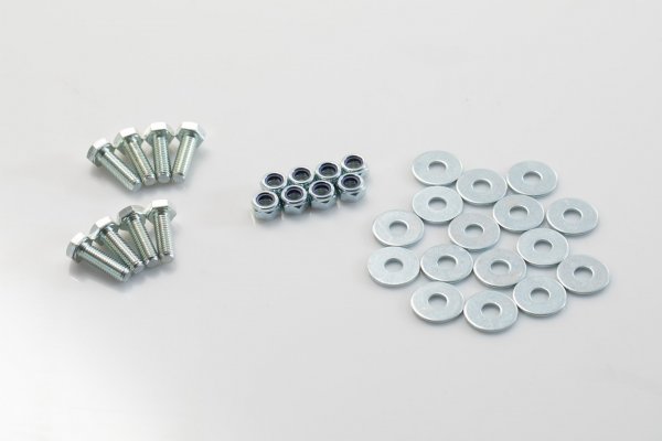Screw set for PRO side carriers Permanent mounting.