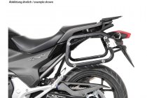 EVO side carriers Black. Honda NC700S/X (11-14),NC750S/X (14-15).