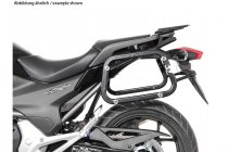TRAX ION aluminium case system Silver. 45/45 l. Honda NC700 S/X, NC750 S/X.