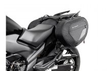 BLAZE saddlebag set Black/Grey. Honda CBF500/ 600/ 1000.