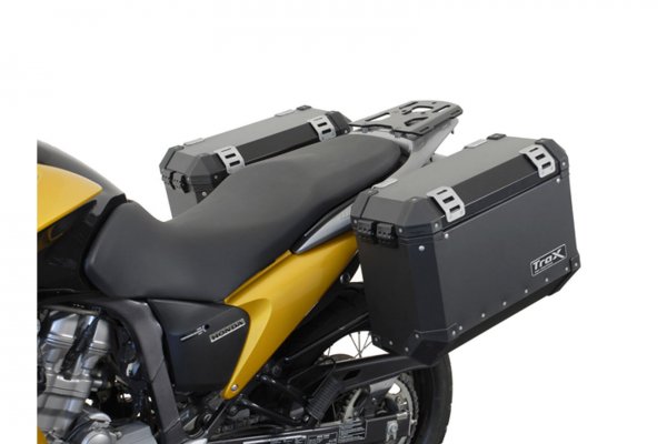 EVO side carriers Black. Honda XL 700 V Transalp (07-12).