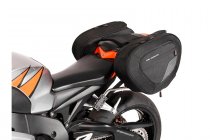 BLAZE H saddlebag set Black/Grey. Honda CBR1000RR Fireblade (08-16).