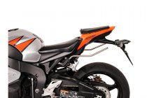 BLAZE H saddlebag set Black/Grey. Honda CBR1000RR Fireblade (08-16).