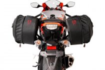 BLAZE H saddlebag set Black/Grey. Honda CBR1000RR Fireblade (08-16).