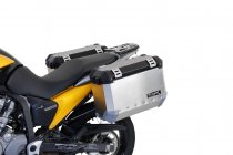 TRAX ION aluminium case system Black. 45/45 l. Honda XL 700 V Transalp (07-12).