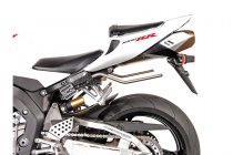 BLAZE H saddlebag set Black/Grey. Honda CBR1000RR Fireblade (04-07).