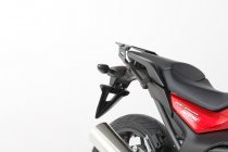 BLAZE saddlebag set Black/Grey. Honda NC700 (11-14) / NC750 (14-).