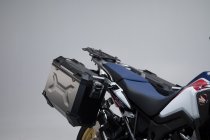 TRAX ADV aluminium case system Black. 45/37 l. CRF1000L Africa Twin (15-17).