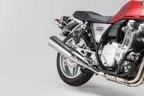 BLAZE saddlebag set Black/Grey. Honda CB1100 / EX (12-16).