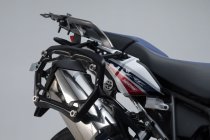 TRAX ADV aluminium case system Silver. 45/37 l. CRF1000L Africa Twin (15-17).
