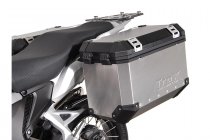 TRAX ION aluminium case system Silver. 45/45 l. Honda Crosstourer (11-).