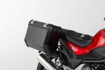 TRAX ION aluminium case system Black. 37/37 l. Honda NC750X / NC750S (16-).