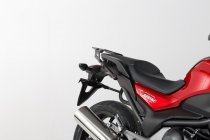 TRAX ION aluminium case system Silver. 37/37 l. Honda NC750X / NC750S (16-).