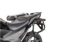 TRAX ION aluminium case system Silver. 45/45 l. Honda NC750X / NC750S (16-).