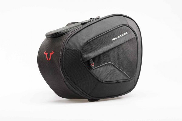 BLAZE saddlebag set Black/Grey. Honda VFR800F (14-).