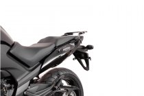 TRAX ADV aluminium case system Black. 45/37 l. Honda CBF 1000 F (09-16).