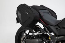 BLAZE H saddlebag set Black/Grey. Honda CBR650R / CB650R (18-).