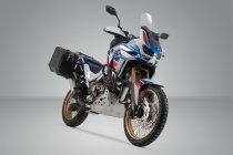 TRAX ADV aluminium case system Black. 45/37 l. Honda CRF1100L Af.Tw.Ad.Sp (19-).