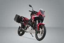 TRAX ADV aluminium case system Black. 45/37 l. CRF1100L Africa Twin (19-).