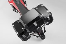 TRAX ION aluminium case system Silver. 37/37 l. Husqvarna TR 650 Terra / Strada.