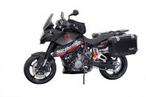 TRAX ION aluminium case system Black. 37 / 37 l.KTM 990 SM / SM-T / SM-R / 950 SM