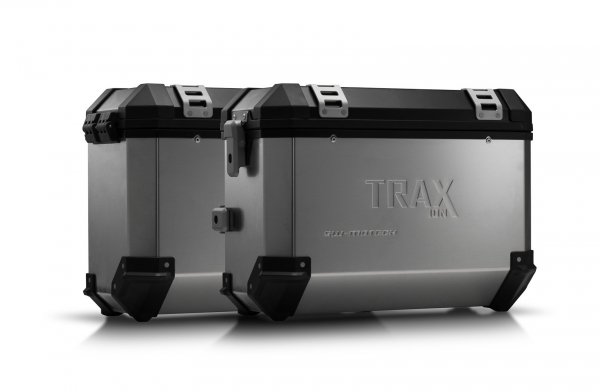 TRAX ION aluminium case system Silver.37/37 l. KTM 990 SM / SM-T / SM-R / 950 SM.