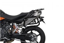 TRAX ION aluminium case system Silver.45/45 l. KTM 990 SM / SM-T / SM-R / 950 SM.