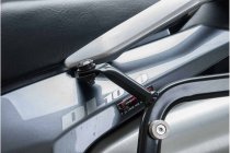 EVO side carriers Black. Suzuki DL 1000 V-Strom / Kawasaki KLV1000