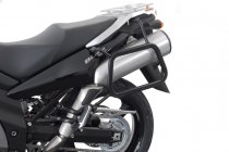 NANUK side case system Black. Suzuki DL 1000 V-Strom / Kawasaki KLV1000.