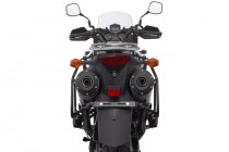 TRAX ION aluminium case system Black. 37 / 37 l. Suzuki DL1000 / Kawasaki KLV1000