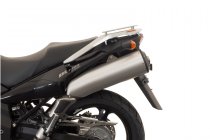TRAX ION aluminium case system Black. 45 / 45 l. Suzuki DL1000 / Kawasaki KLV1000