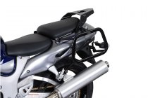 EVO side carriers Black. Suzuki GSX 1300 R Hayabusa (99-07).