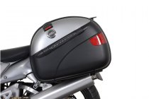EVO side carriers Black. Suzuki GSX 1300 R Hayabusa (08-).