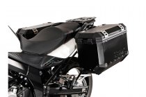EVO side carriers Black. Suzuki DL 650 (11-16).