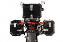 EVO side carriers Black. Suzuki DL 650 (11-16).