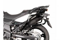 TRAX ION aluminium case system Black. 45/37 l. Suzuki DL 650 V-Strom (11-16).