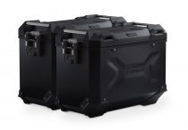 TRAX ADV aluminium case system Black. 45/45 l. Suzuki DL 650 (17-).