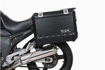 TRAX ION aluminium case system Silver. 45/45 l. Yamaha TDM 900 (01-09).