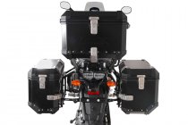 TRAX ION aluminium case system Silver. 37/45 l. Yamaha XT1200Z Super Ténéré (10-)